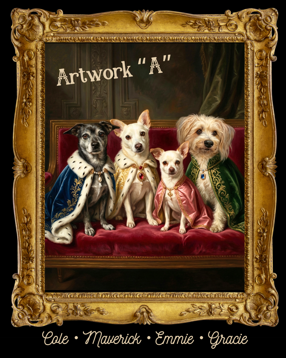 18 x 24 Canvas Masterpiece package with USB high res digital file of image