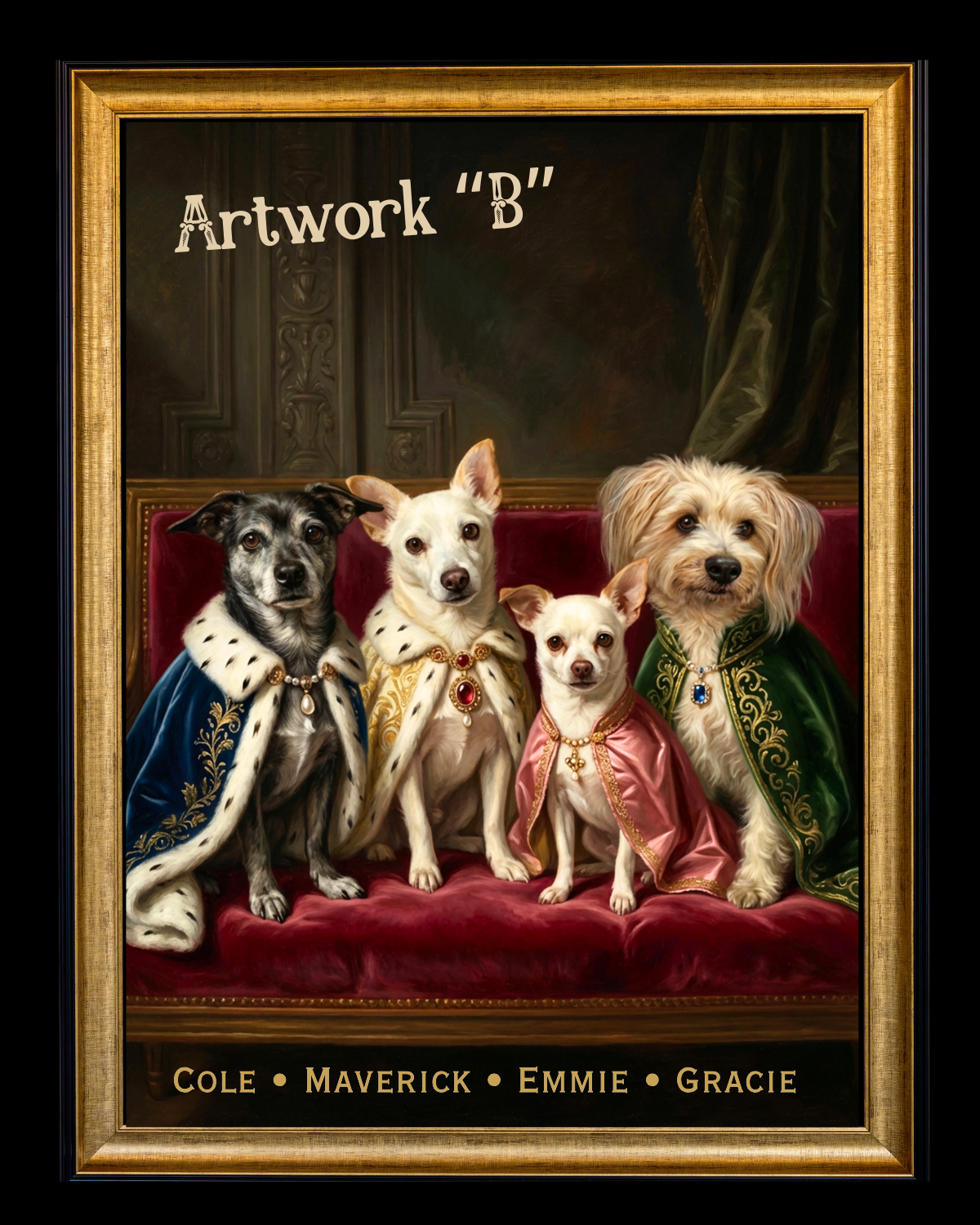 18 x 24 Canvas Masterpiece package with USB high res digital file of image